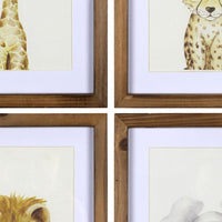 Jungle Animals Wall Art Set