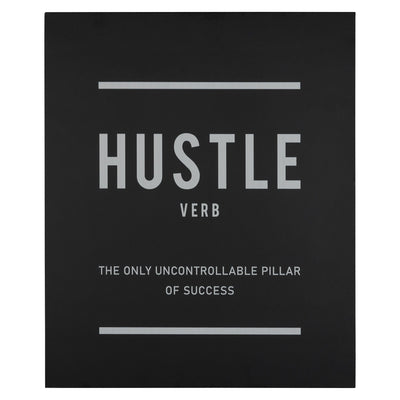 Black and White Hustle Modern Wall Art