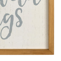 King of All Wild Things Wooden Wall Art