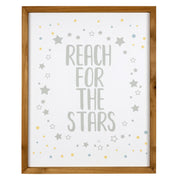 Reach for the Stars Wooden Wall Art