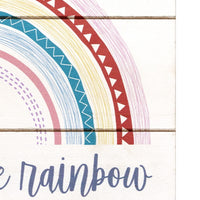 Hello Little Rainbow Wall Art