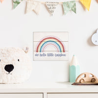 Hello Little Rainbow Wall Art