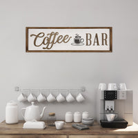 Coffee Bar Contemporary Wall Art