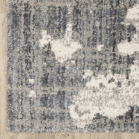8'x10' Grey and Ivory Grey Matter Area Rug