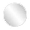 28" x 28" Minimalist Round Mirror with Beveled Edge