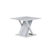 Elegant Marble Glass top End Table