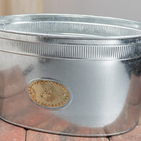 Bumble Bee Oval Stainless Steel Galvanized Beverage Tub