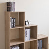 Graduated Step Natural 6 Cube Shelving Unit