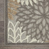 7’ x 10’ Natural and Gray Indoor Outdoor Area Rug