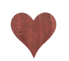 24" Rustic Farmhouse Red Large Wooden Heart