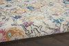 2’ x 8’ Ivory and Multicolor Floral Buds Runner Rug