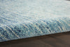 2’ x 6’ Navy and Light Blue Abstract Runner Rug