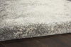 8’ x 10’ Charcoal and Ivory Abstract Area Rug