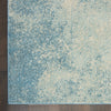 7’ x 10’ Light Blue and Ivory Abstract Sky Area Rug
