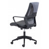 Gray and Black Mesh Back Rolling Office Chair