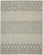 8’ x 10’ Ivory and Gray Geometric Area Rug