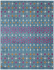 8’ x 10’ Blue Jewels Geometric Area Rug