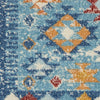 8’ x 10’ Blue and Multi Diamonds Area Rug