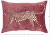 Pink Leopard Lumbar Pillow
