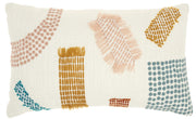 Multicolor Patterned Lumbar Pillow