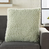 Mint Green Knotted Detail Throw Pillow