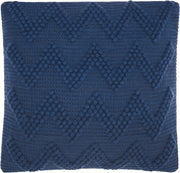 Mina Victory Life Styles DC173 Indigo 20" x 20" Throw Pillow