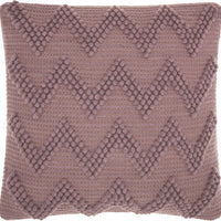 Mina Victory Life Styles DC173 Lavender 20" x 20" Throw Pillow