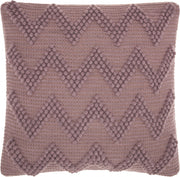 Mina Victory Life Styles DC173 Lavender 20" x 20" Throw Pillow