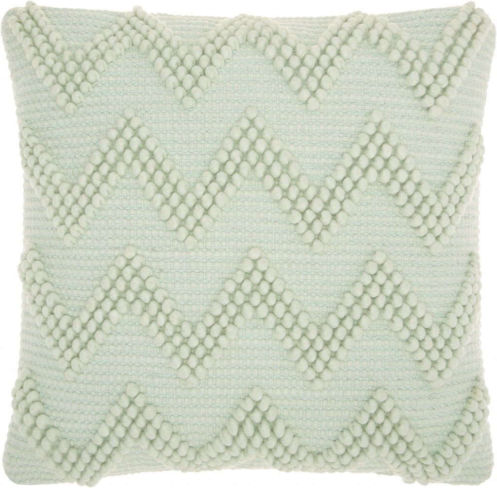 Mina Victory Life Styles DC173 Seafoam 20" x 20" Throw Pillow