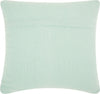 Mina Victory Life Styles DC173 Seafoam 20" x 20" Throw Pillow