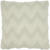 Cool Green Chevron Detail Throw Pillow