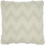 Cool Green Chevron Detail Throw Pillow