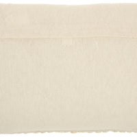 Cream Pom-Pom Detailed Lumbar Pillow