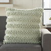 XL Mint Green Pom-Pom Detailed Throw Pillow