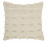 Beige Detail Throw Pillow