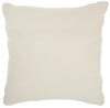 White And Denim Knubby Arrow Throw Pillow