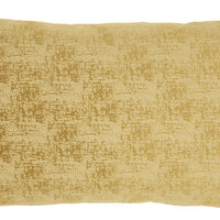 Golden Distressed Gradient Lumbar Pillow