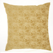 Golden Distressed Gradient Throw Pillow