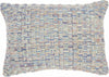 Multicolor Woven Fabric Lumbar Pillow