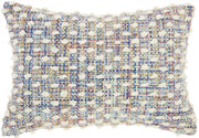 Multicolor Woven Detailed Lumbar Pillow