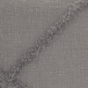 Gray Abstract Shaggy Detail Lumbar Pillow