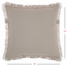 Solid Gray Contemporary Throw Pillow