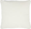 Gray Velvet Modern Throw Pillow