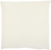 Solid Ivory Casual Throw Pillow