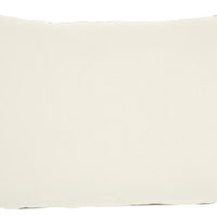 Solid Taupe Casual Throw Pillow