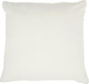 Taupe Velvet Modern Throw Pillow