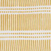 Mod Mustard Yellow Dots and Lines Throw Pillow
