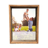 Rustic Farmhouse Reclaimed Wood Shadow Box Picture Frame - 8x8