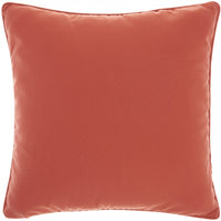 Pink Velour Throw Pillow