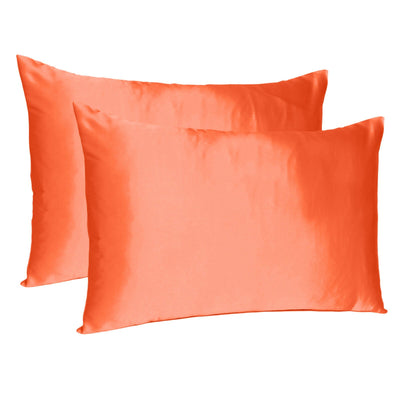 Poppy Dreamy Set of 2 Silky Satin King Pillowcases